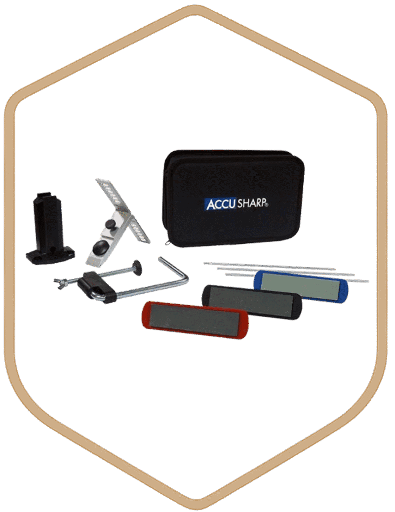 ACCUSHARP 3 STONE PRECISION KNIFE SHARPENING KIT
