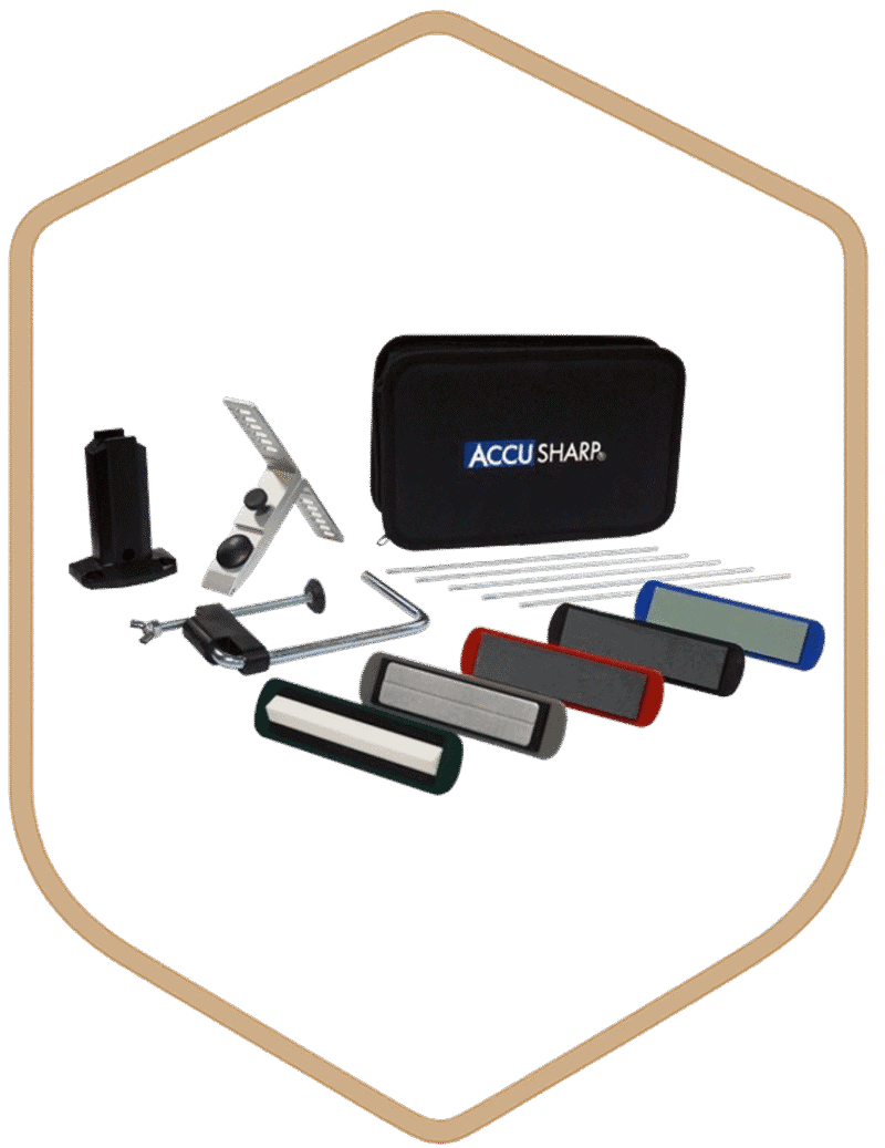 ACCUSHARP 5 STONE PRECISION KNIFE SHARPENING KIT