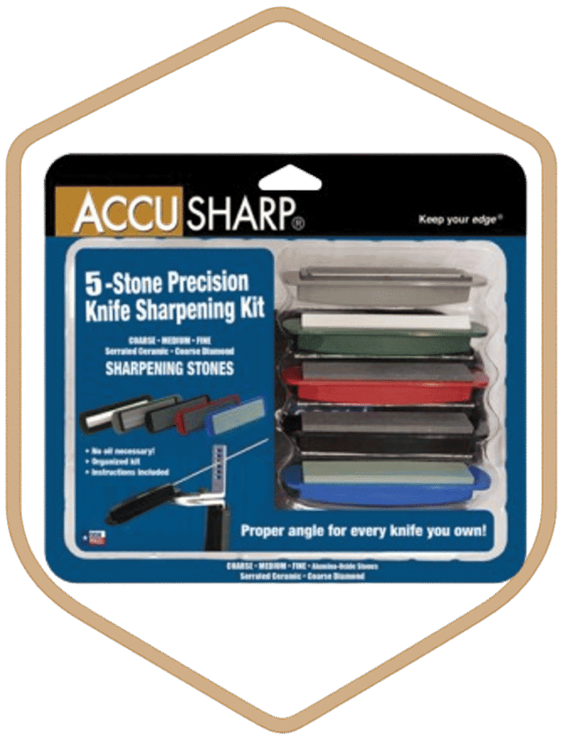 ACCUSHARP 5 STONE PRECISION KNIFE SHARPENING KIT - Image 3
