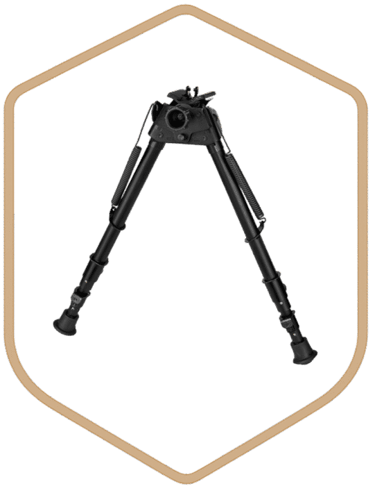 HARRIS BIPOD 25  12-25" ROTATE BASE