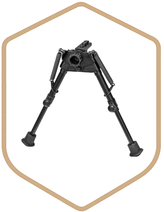 HARRIS BIPOD BR2 M-LOCK 6-9" S/LEVEL ROTATE BASE