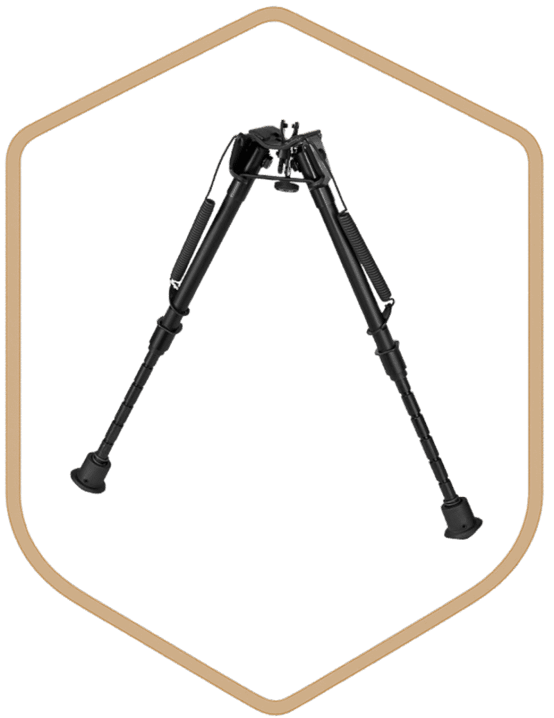 HARRIS BIPOD LM 9-13" LEG NOTCHED FIXED BASE