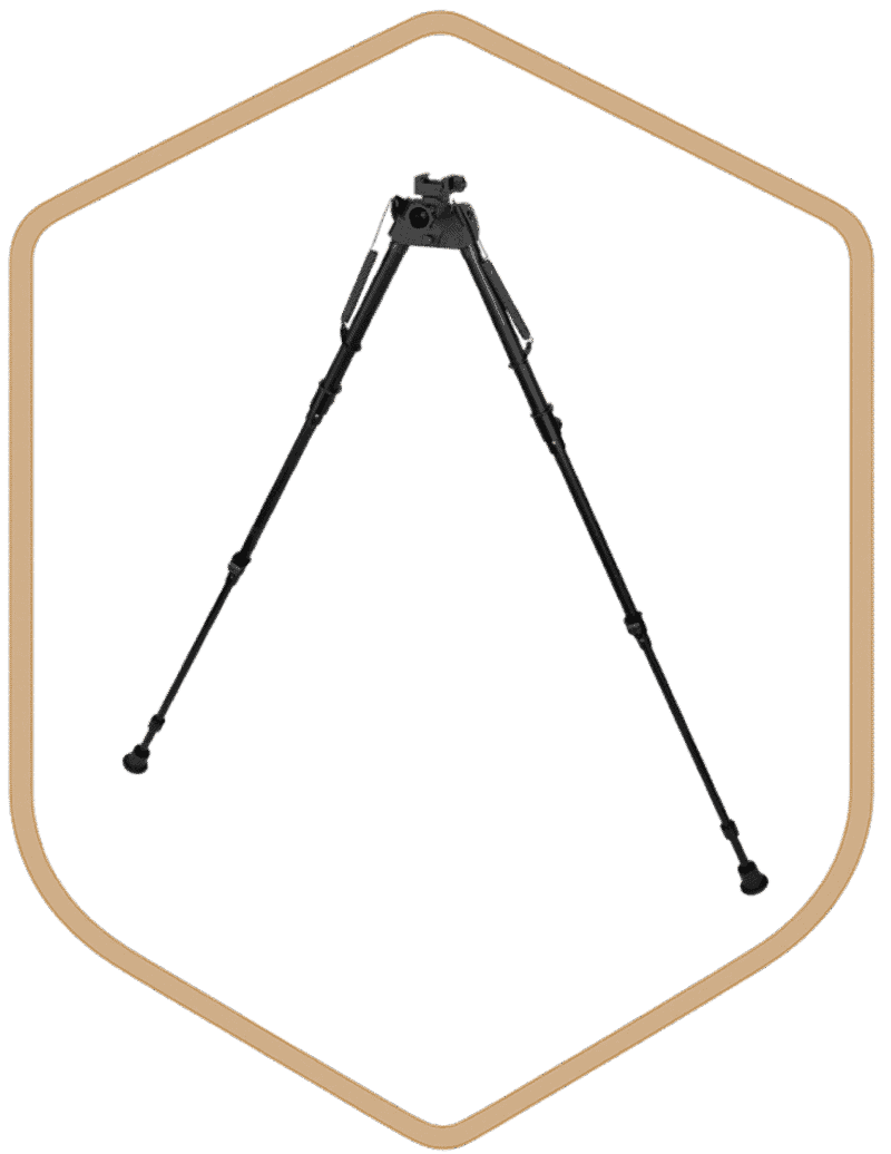 HARRIS BIPOD S-25CP 13.5-27" ROTATE PICATINNY BASE - Image 2