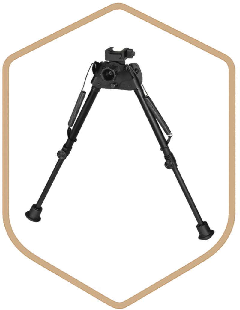 HARRIS BIPOD S-LP 9-13" ROTATE PICATINNY BASE