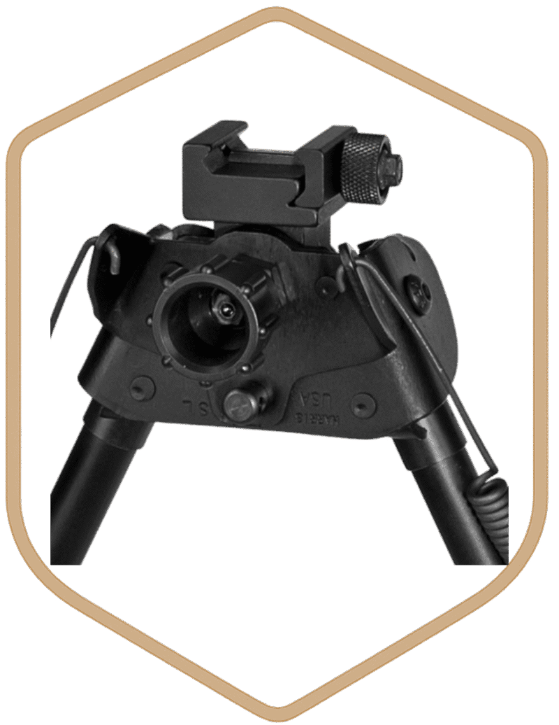 HARRIS BIPOD S-LP 9-13" ROTATE PICATINNY BASE - Image 2