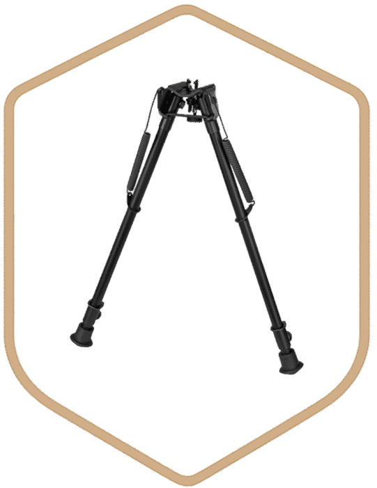 HARRIS BIPOD SIZE H 13.5-23" FIXED BASE
